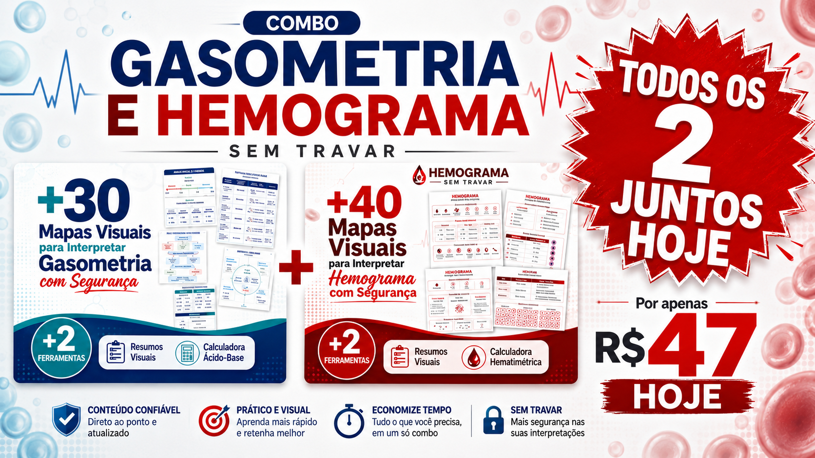 Combo Hemograma + Gasometria