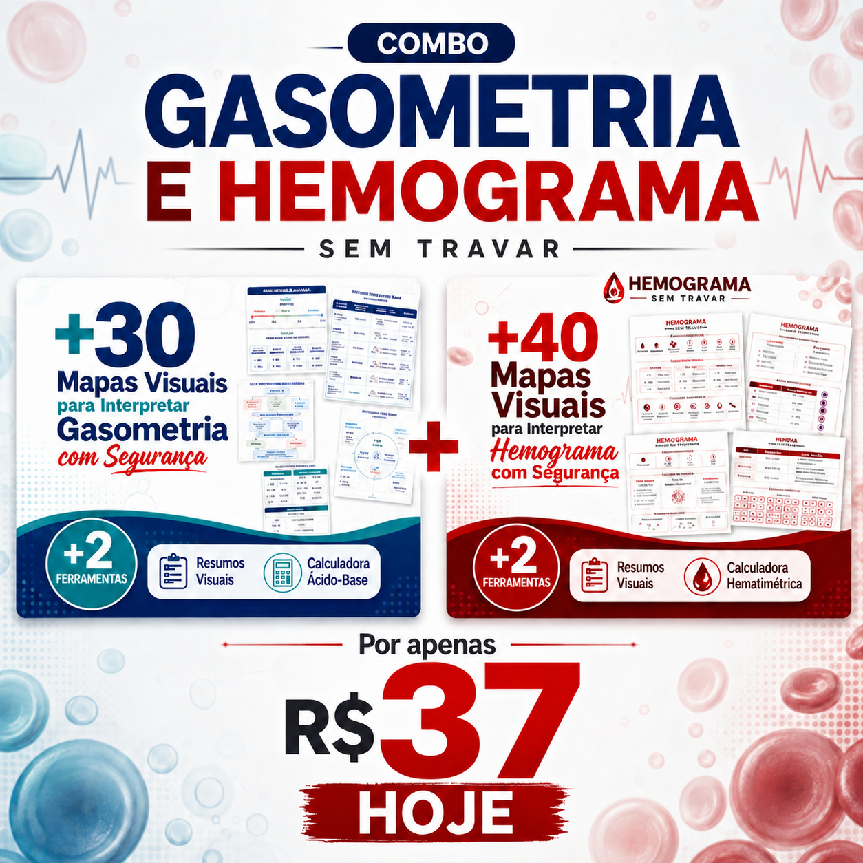 Combo Hemograma + Gasometria